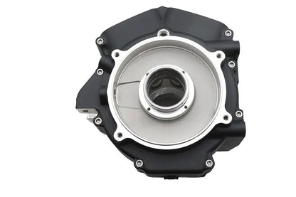 Ultima Twin Cam Engine Case Set Black - Part 206-103B for Harley Davidson Models by Ultima