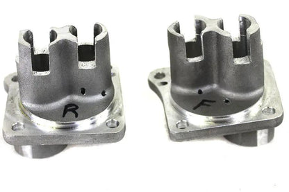 Motorshop Natural Aluminum Tappet Block Set for Harley Davidson FL (1948-1957) by Motorshop