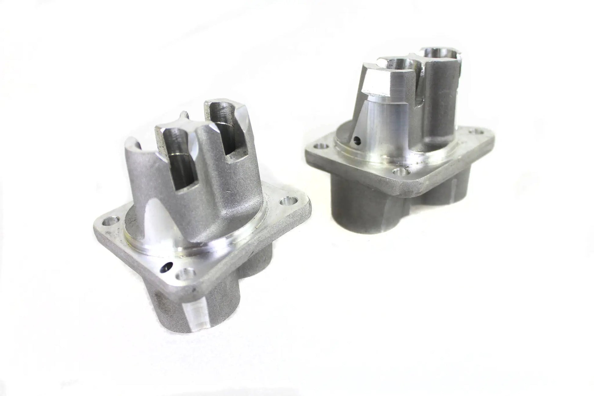 Motorshop Natural Aluminum Tappet Block Set for Harley Davidson FL (1948-1957) by Motorshop
