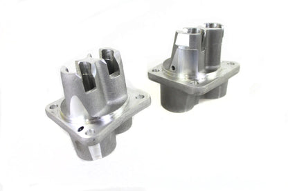 Motorshop Natural Aluminum Tappet Block Set for Harley Davidson FL (1948-1957) by Motorshop