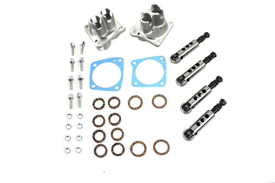 V-Twin Alloy Tappet Block with Solid Tappet Set for Harley Davidson FL by V-Twin