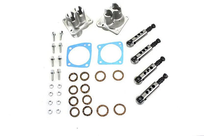 V-Twin Alloy Tappet Block with Solid Tappet Set for Harley Davidson FL by V-Twin