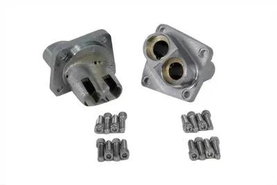Motorshop Zinc Plated Tappet Block Set for Harley-Davidson FL Models by Motorshop