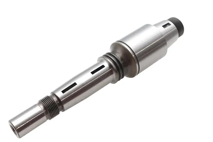 Ultima Pinion Shaft 98-549 for Harley Davidson - 1/4 Inch Longer with Oil Plug by Ultima