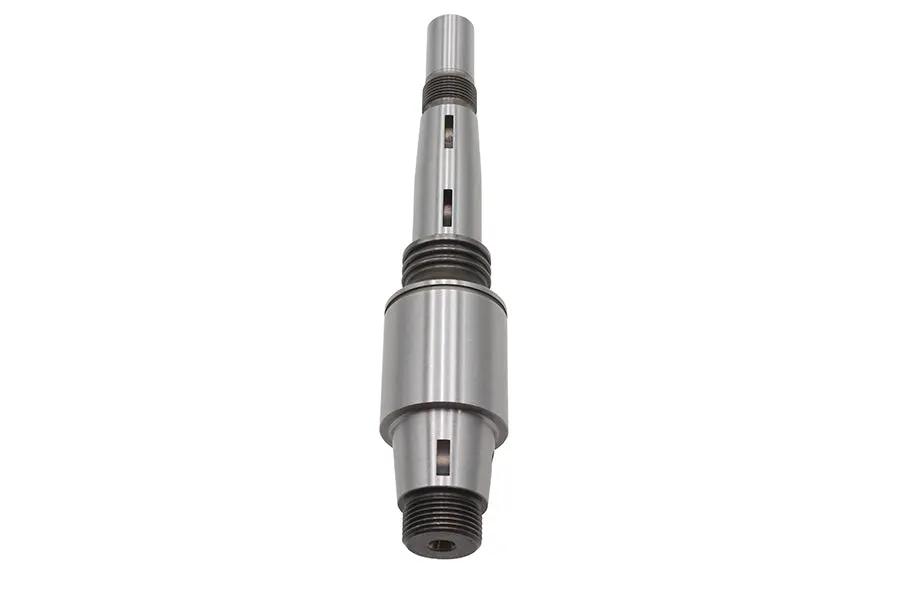 Ultima Pinion Shaft 98-549 for Harley Davidson - 1/4 Inch Longer with Oil Plug by Ultima