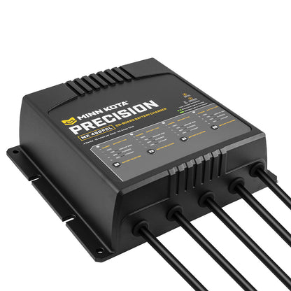 Minn Kota MK-460 PCL On-Board 4-Bank Lithium-Optimized Charger with 15 Amp Output