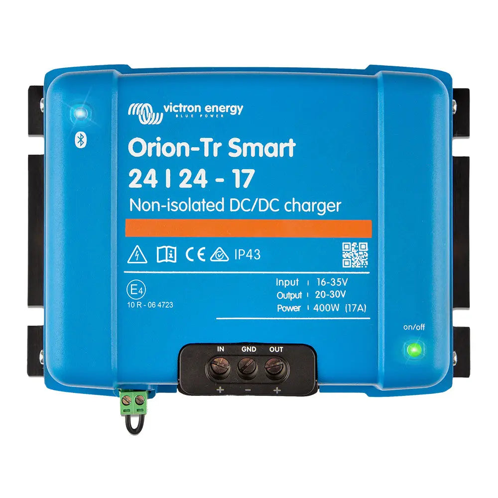 Victron Energy Orion-TR Smart Non-Isolated DC-DC Converter - 24 VDC to 24 VDC - 400W, 17A