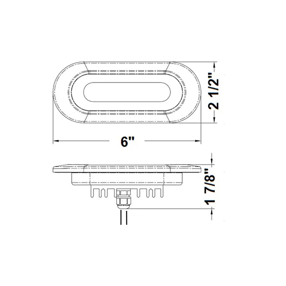 Scandvik Flush Mount Spreader Light 10-30V White - High-Intensity LED Marine Lighting