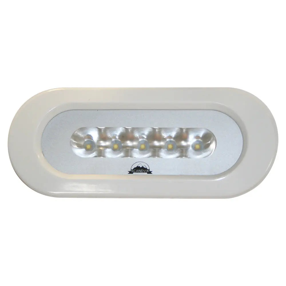 Scandvik Flush Mount Spreader Light 10-30V White - High-Intensity LED Marine Lighting
