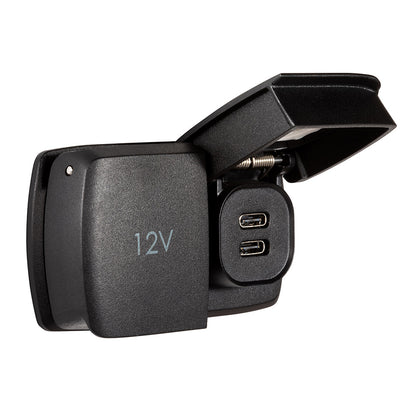 Scanstrut Flip Pro Multi Dual USB-C & 12V Power Socket - Marine Waterproof Power Solution