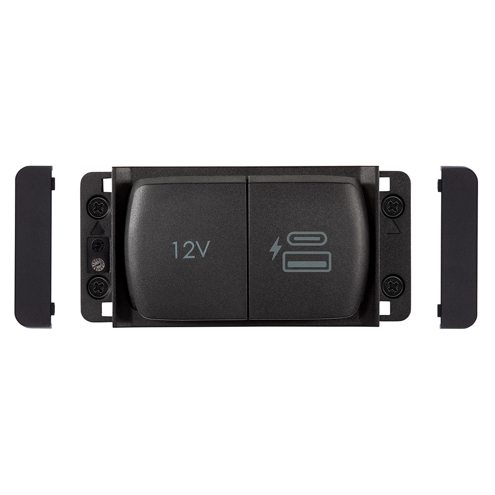 Scanstrut Flip Pro Multi Dual USB-C & 12V Power Socket - Marine Waterproof Power Solution