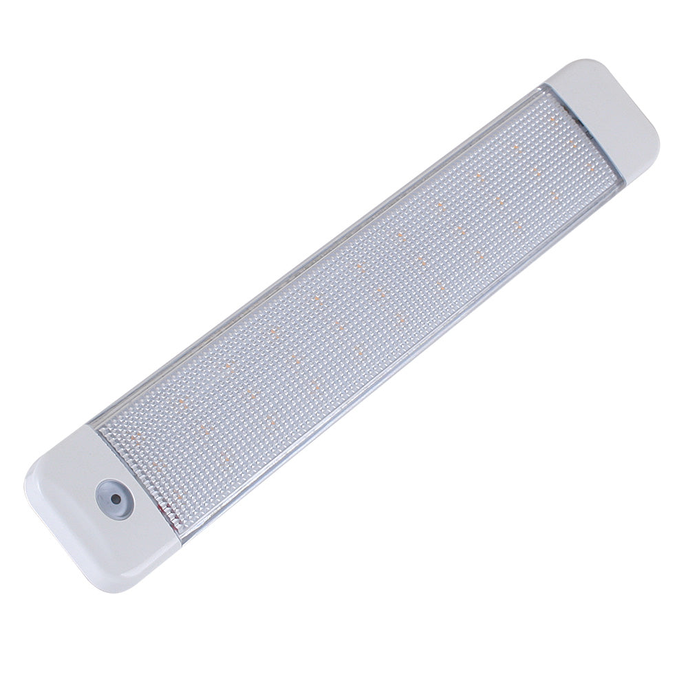 Scandvik 10-Inch Cabin Light with Switch – White and Blue – 10-30VDC