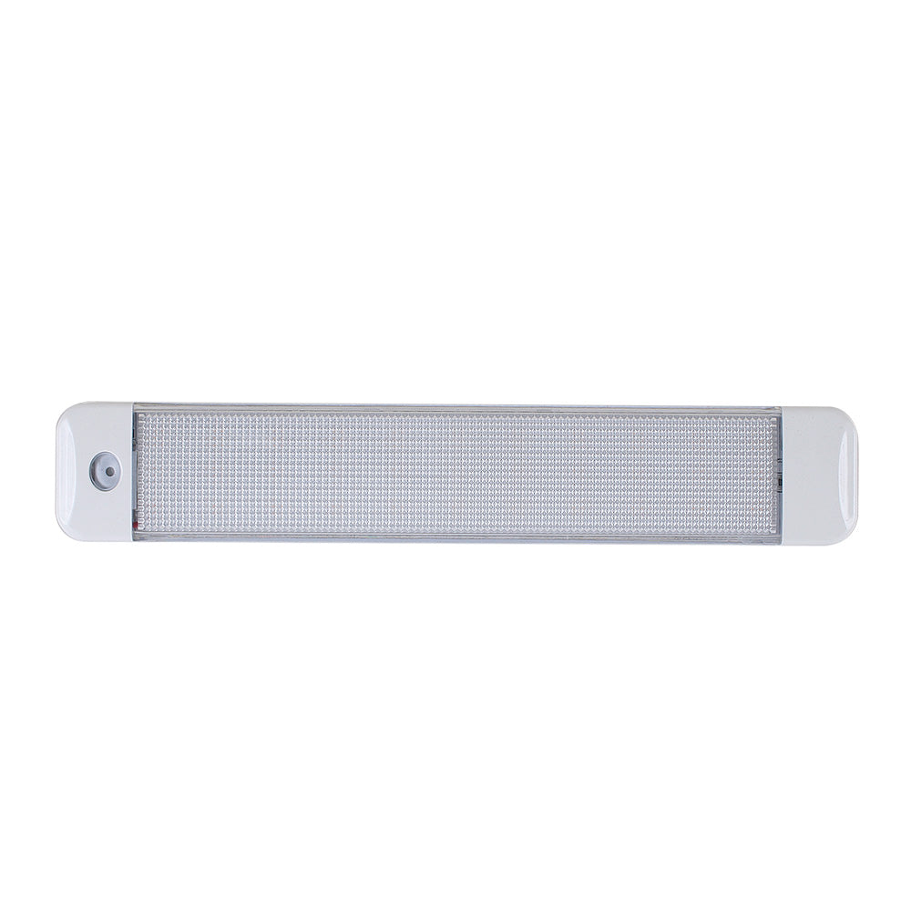 Scandvik 10-Inch Cabin Light with Switch – White and Blue – 10-30VDC