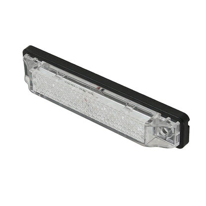 Scandvik 4-Inch LED Light Strip - White with Gasket, 12VDC