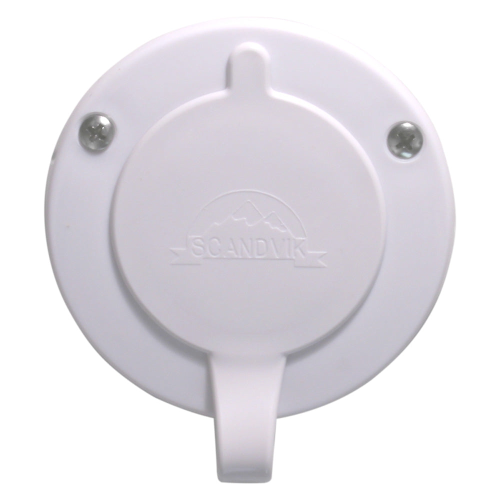 Scandvik White Vertical Cup and Cap Kit for Model 1075