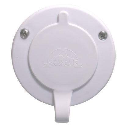 Scandvik White Vertical Cup and Cap Kit for Model 1075