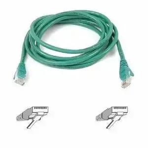 Belkin Cat5e Snagless Ethernet Patch Cable - Green, 3 Feet by Belkin International, Inc