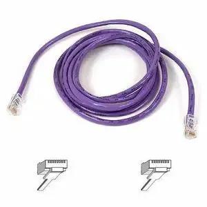 Belkin Cat5e RJ45 Patch Cable - 10 ft Purple Ethernet Network Cable for High-Speed LAN and Internet Connections by Belkin International, Inc