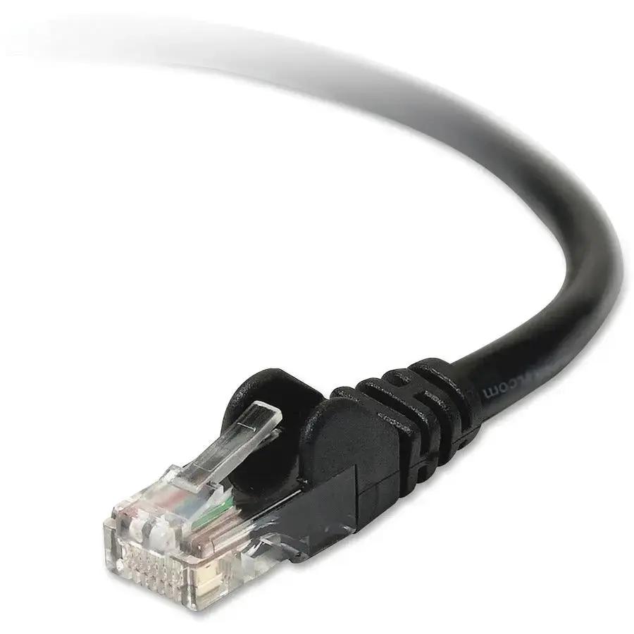 Belkin Cat5e Snagless Ethernet Patch Cable - 3 Feet, Black by Belkin International, Inc