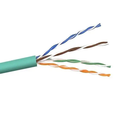 1000FT BULK CAT5E GREEN PVC    CABL
