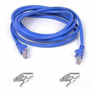 Belkin RJ45 CAT-5e Blue Patch Cable – 6 ft Ethernet Network Cable for LAN and Internet Connectivity by Belkin International, Inc