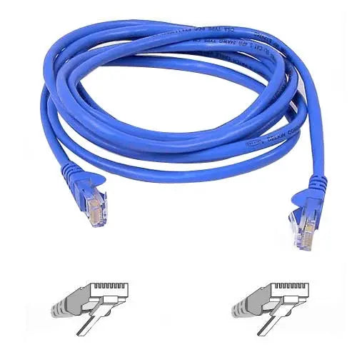 15FT CAT5E BLUE PATCH CORD     CABL