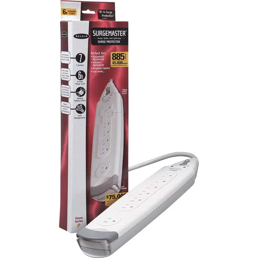 7OUT SURGE PROTECTOR 6FT CORD  PERP