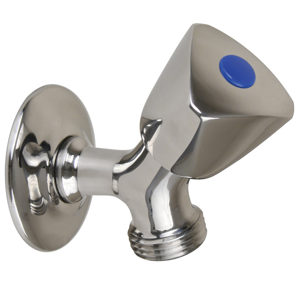 Scandvik SS Washdown Spigot Part Number 10187P - Durable 316 Stainless Steel Hose Fitting