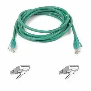 Belkin RJ45 CAT-5e Green Patch Cable – 25 Feet for High-Speed Network Connectivity by Belkin International, Inc