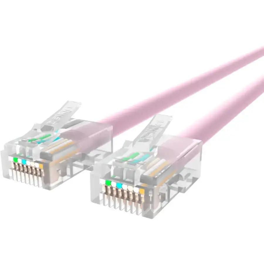 Belkin RJ45 Category 5e Patch Cable – Pink, 10 ft, for Ethernet and LAN Networking by Belkin International, Inc