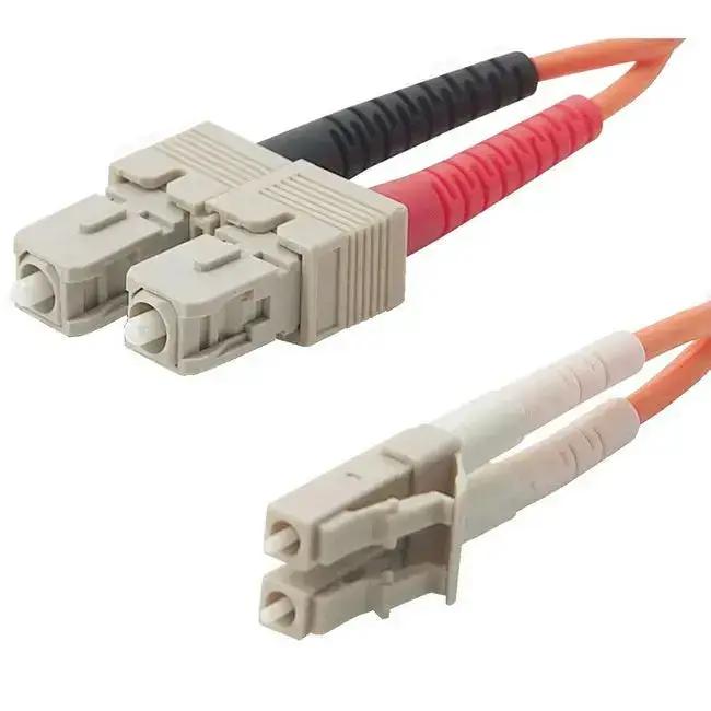 Belkin F2F202L7-10M Duplex Multimode LC/SC Fiber Optic Cable for High-Bandwidth Network Connectivity by Belkin International, Inc