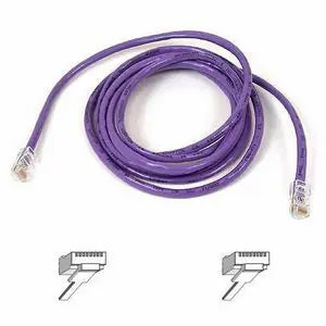 25FT CAT5E PURPLE PATCH CORD   CABL