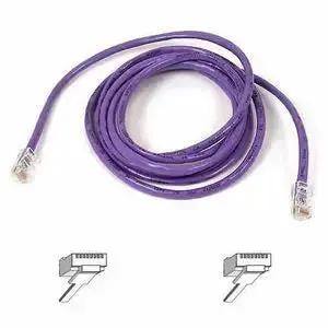 Belkin Cat5e Snagless Ethernet Patch Cable - Purple, 25 ft by Belkin International, Inc