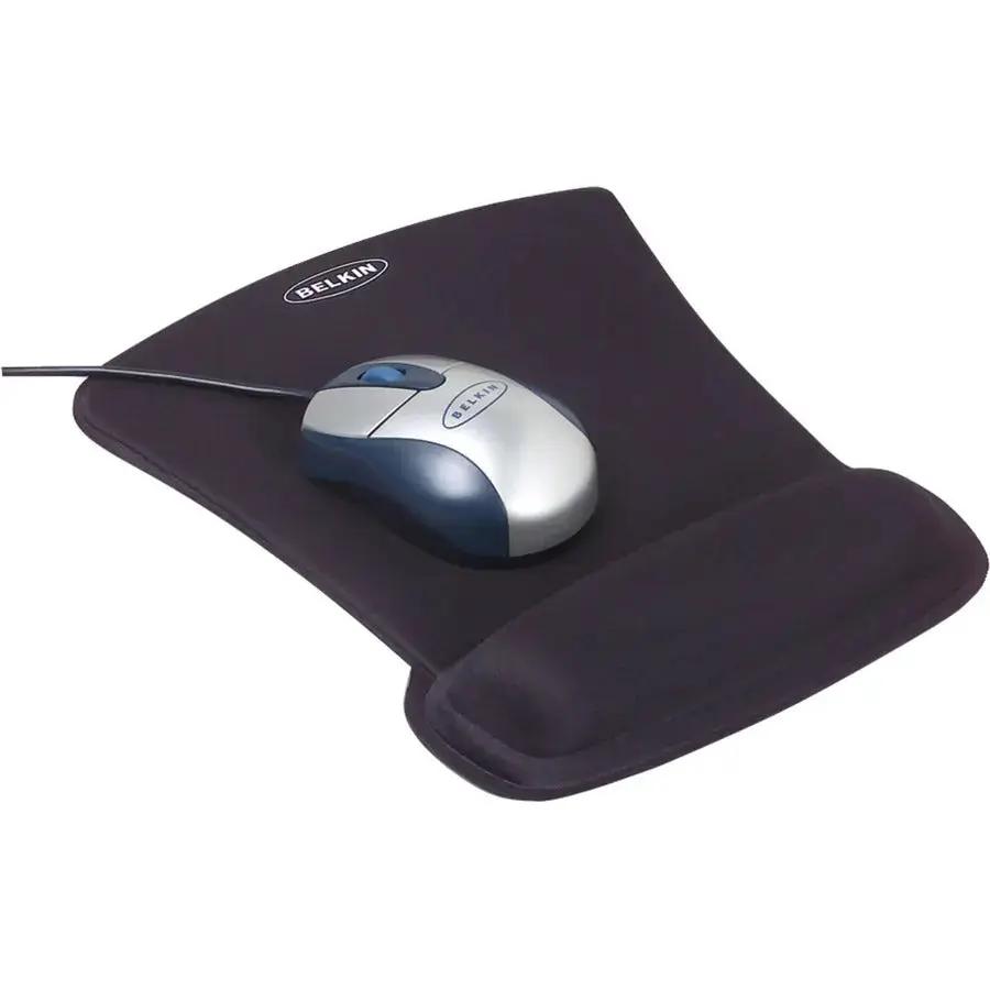 Belkin WaveRest Gel Mouse Pad – Black with Ergonomic Support for Comfortable Data Input by Belkin International, Inc