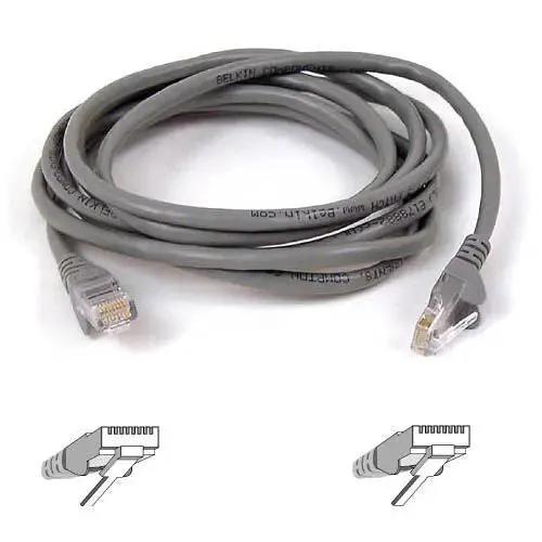 Belkin Cat6 Snagless Patch Cable, 10 Feet – Gray Ethernet Network Cable for High-Speed LAN and Internet Connections by Belkin International, Inc