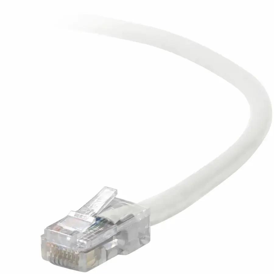 Belkin Cat5e Snagless Ethernet Patch Cable – White, 14 ft for Reliable Network Connections by Belkin International, Inc