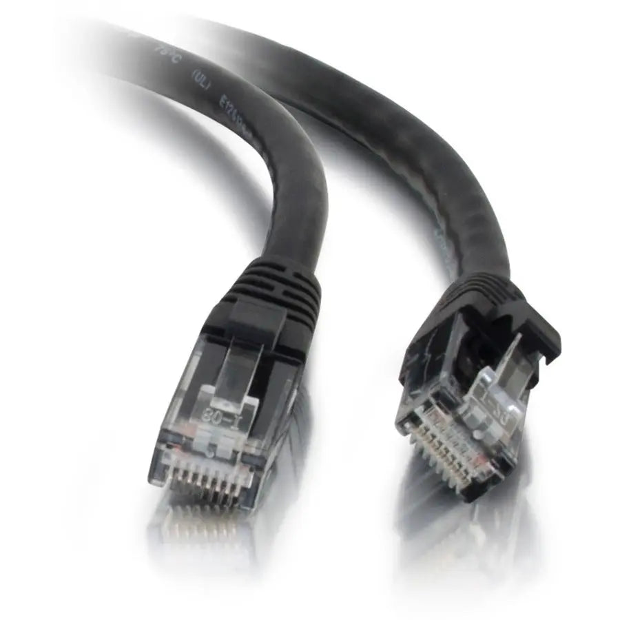 Legrand Group C2G 7ft Cat5e Ethernet Patch Cable - Snagless Unshielded UTP Network Cable - Black