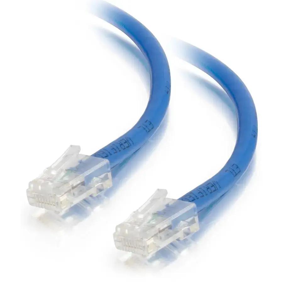 C2G 7ft Cat5e Unshielded Ethernet Patch Cable - Blue, Non-Booted UTP Network Cable for Fast Ethernet and Data Applications by Legrand Group