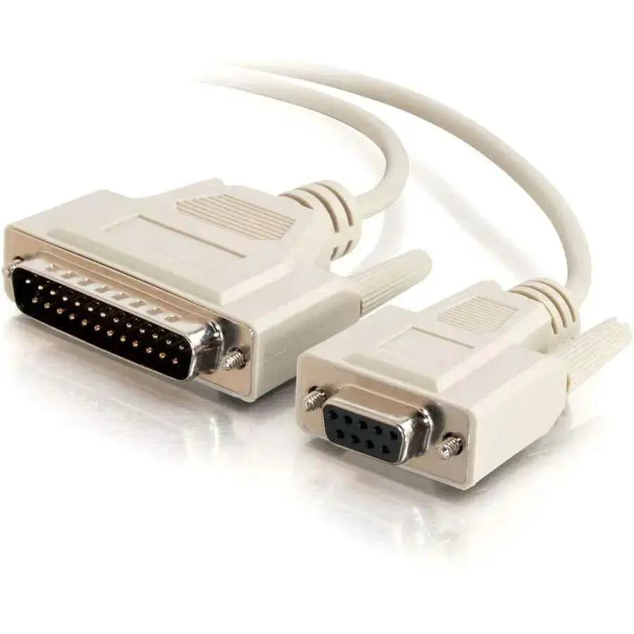C2G 6ft DB9 Female to DB25 Male Modem Cable - Reliable Data Transfer Solution by Legrand Group