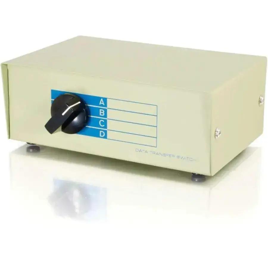 C2G 4-Port DB25 Manual Serial Switch Box Model 03292 by Legrand Group by Legrand Group