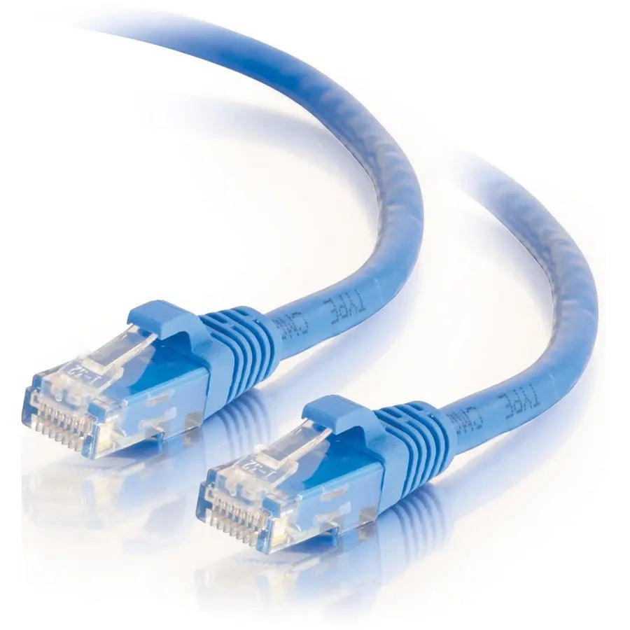 C2G 7ft Cat6 Snagless Unshielded UTP Ethernet Network Patch Cable (RJ45 M/M), Blue, Standard RJ45 Connectors, 5600pf/100m