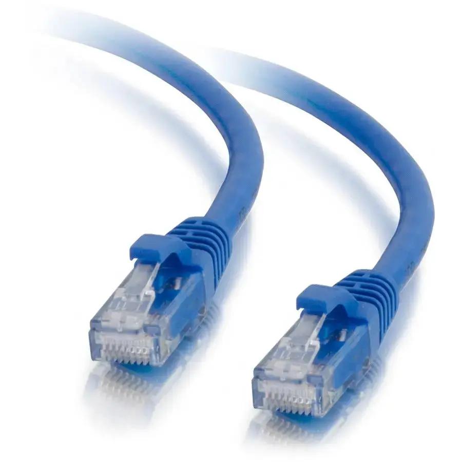 C2G 10ft Cat5e Ethernet Cable - Snagless Unshielded UTP Patch Cord in Blue by Legrand Group
