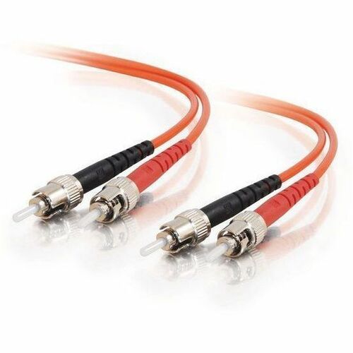 C2G 3m ST-ST 62.5/125 OM1 Multimode Fiber Optic Patch Cable - Orange