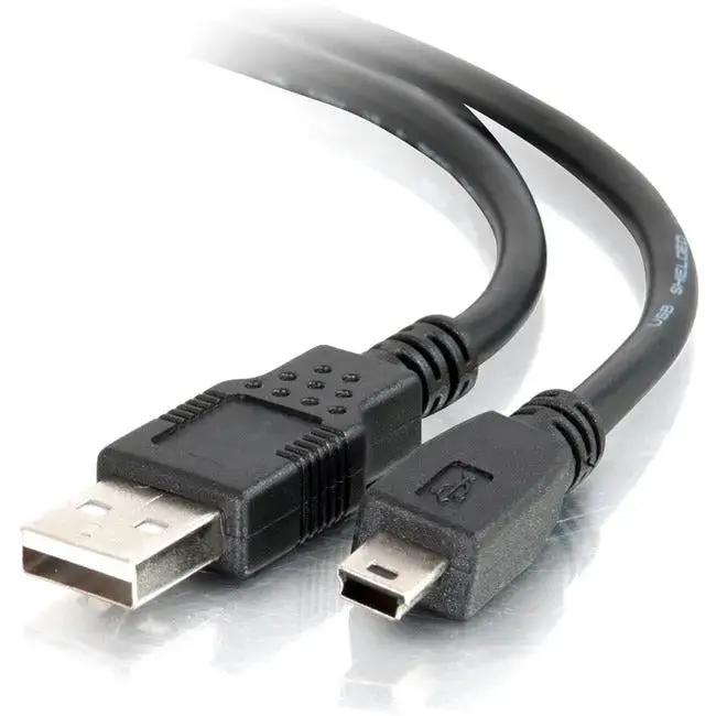 Legrand Group C2G 6.6ft USB A to USB Mini B Data Transfer Cable - Supports Up to 480 Mbps by Legrand Group