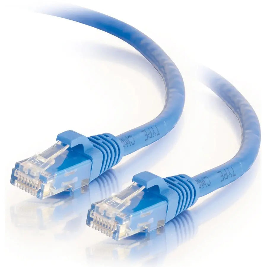 C2G 10ft Cat6 Snagless Unshielded UTP Ethernet Network Patch Cable (RJ45 M/M), Blue, Standard RJ45 Connectors, 5600pf/100m