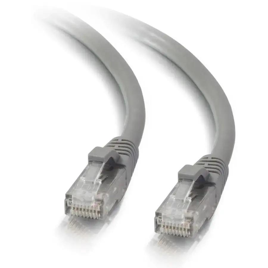 C2G 7ft Cat5e Unshielded Ethernet Cable - Snagless UTP Network Patch Cord in Gray by Legrand Group