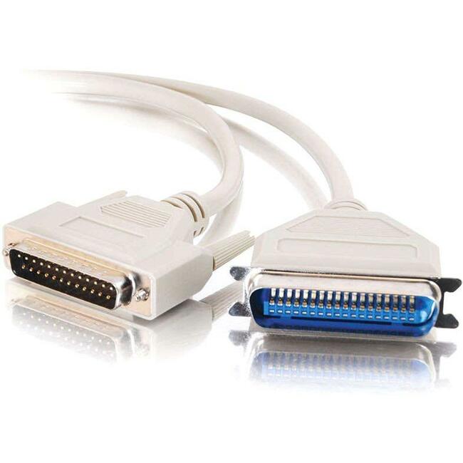 LEGRAND AV C2G 02798 6ft Standard Parallel Printer Cable with DB25M Connector