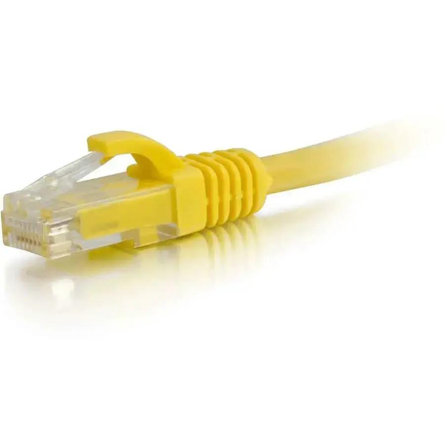 Legrand Group C2G 25 ft Cat5e Snagless UTP Unshielded Network Patch Cable - Yellow by Legrand Group