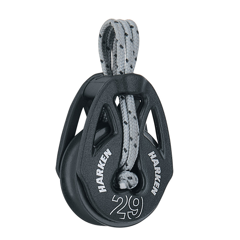 Harken 29mm Carbo T2 Block - Lightweight Marine Control Block for Sailboats and Yachts