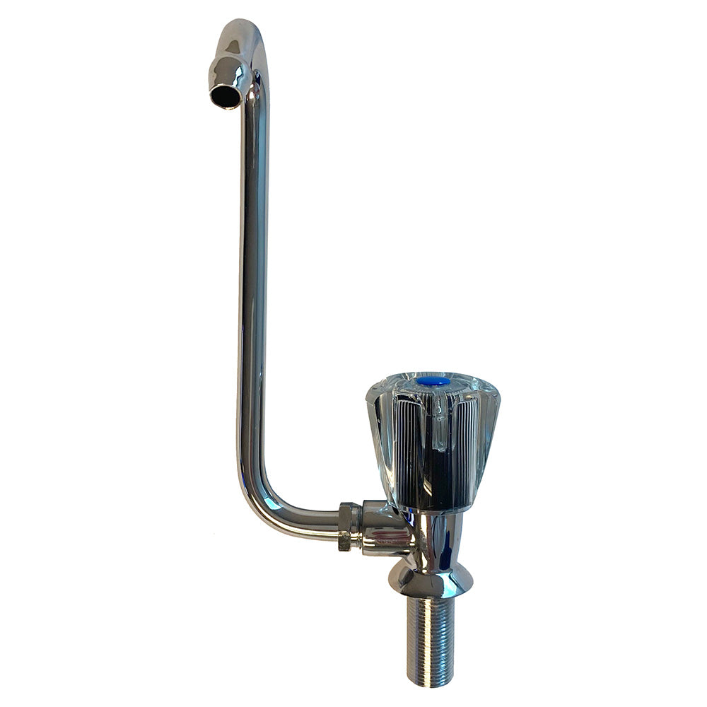Scandvik Folding Spout Tap in Chrome, Part Number 10056P